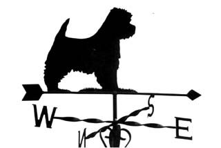 West Highland Terrier weathervane